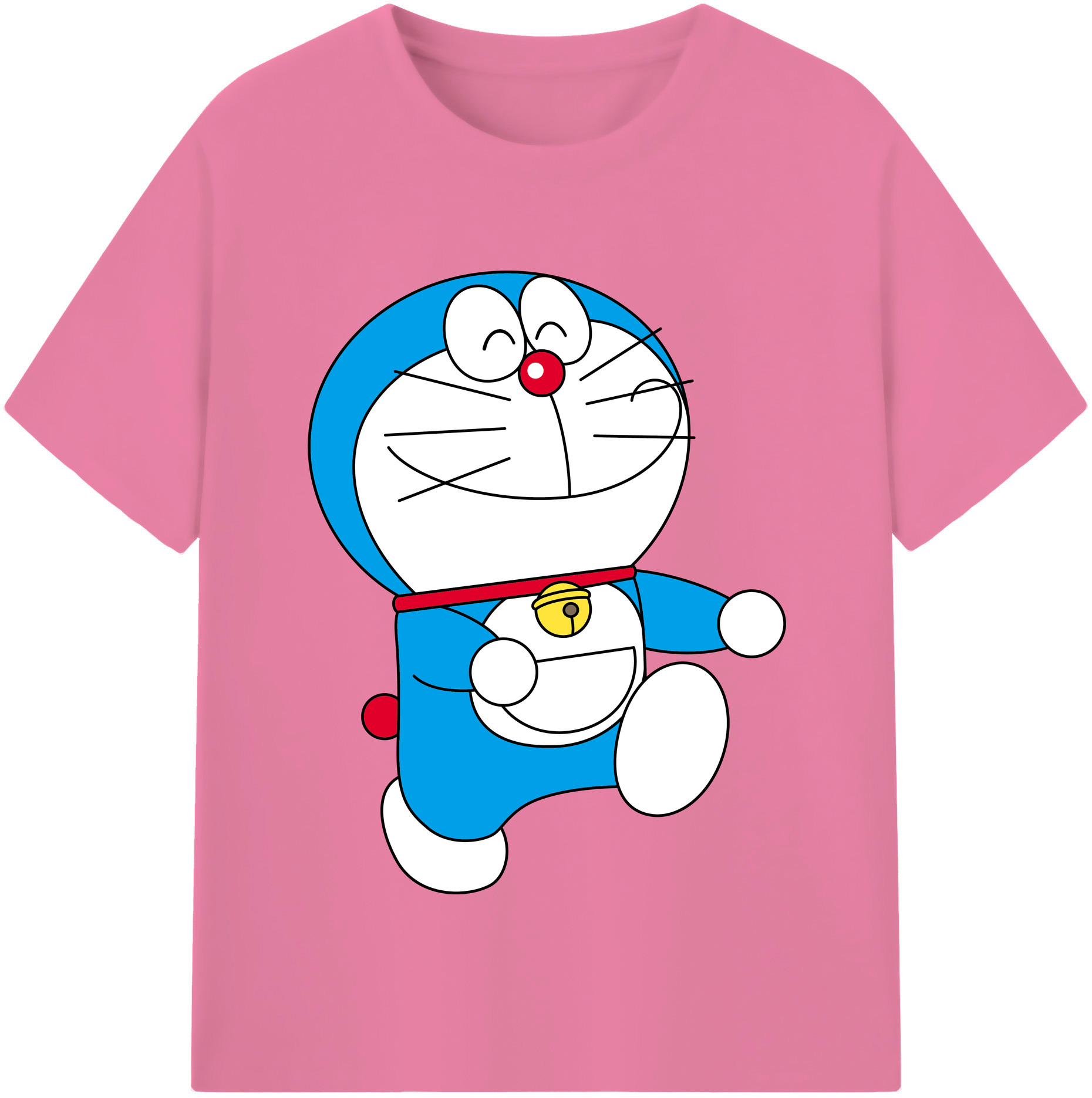 （画像用） ドラえもん Doraemon 綿100％半袖Tシャツ（フロントプリント）